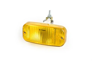 Poziční světlo Skyled styl Talmu 12/24V, 14x6,5cm- Žluté sklo
