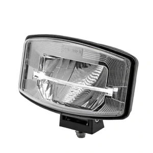 Boreman LED dálkový světlomet s pozičním světlem, 12/24V, IP67K, Smoked Chrome