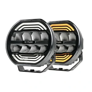 LED přídavný reflektor Skyled Galax 9x - 9" s pozičním světlem, 9-32V, 14000lm, ECE R10, R148, R149