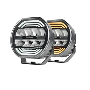 LED světlomet Skyled Galax 7X 7" s pozičním světlem, 180mm, 70W 8000lm