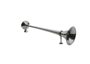 Nerezová vzduchová trumpeta Nedking 650 mm – leštěná nerezová ocel