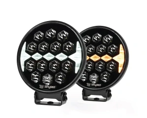 Přídavný dálkový LED světlomet SKYLED HERO 9X, 220mm, 14000lm, 100W, bílá/oranžová pozička