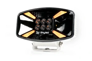 LED světlomet Skyled Jumbo Stella Flash (247mm), s dynamickým pozičním světlem, strobo, 9-36V, 140W, 11000lm, R10/R65/R148/R149, bilý