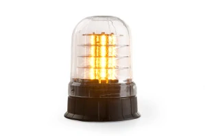 LED maják SKYLED BIG LANTERN 12–24 V, 38 LED, čirý kryt, 3 režimy, R65, IP68, Ø 141 mm, výška 181 mm