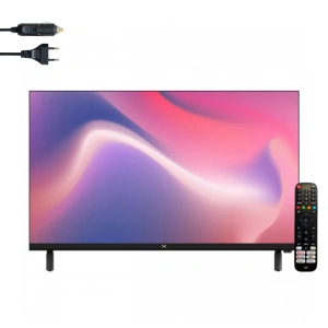 Smart TV Majestic 24″, 61 cm, HD Ready, VIDAA, 12/24V a 230V, Wi-Fi, Bezrámová