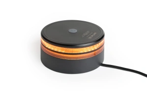 LED maják SKYLED SK-LED Revolution 10–30 V, 50 LED, oranžový, 7 režimů, magnet, R65, IP67, Ø 149 mm, výška 81,5 mm