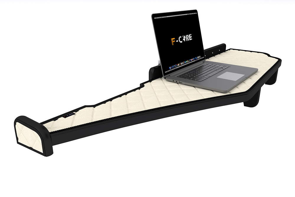 Polička dlouhá + LED - Elegance, MERCEDES ACTROS MP4 (01.2011-) (Kab. Šířka 230cm)