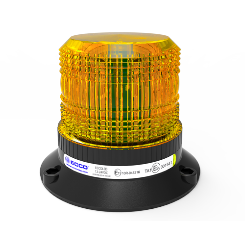 Maják ECCO LED GOLD na 3 šrouby 12/24V 9x LED/ Synchronizace