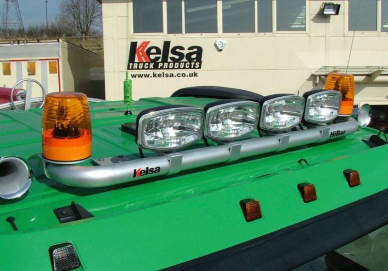 Střešní nerezový rám Kelsa HiBar Narrow pro  Volvo Euro 6 FMX Day Cab