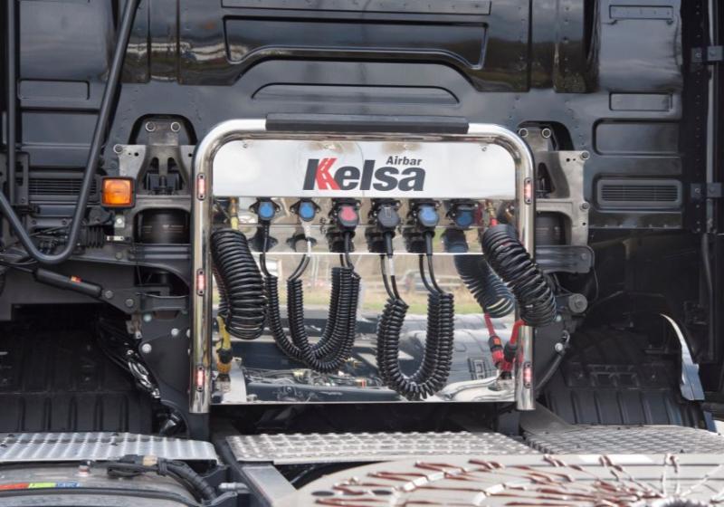 Nerezový rám Kelsa AirBar pro  Scania Next Generation R&S Vysoká kabina