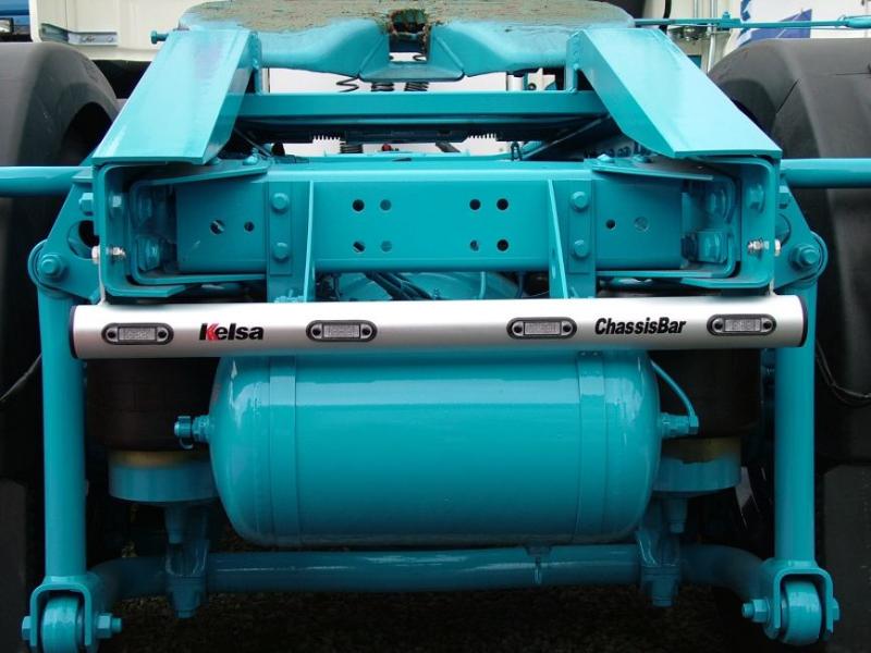 Zadní nerezový rám Kelsa ChassisBar pro  DAF XF106 Facelift Superspace