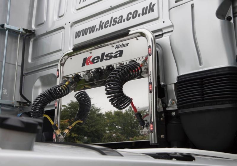 Nerezový rám Kelsa AirBar pro  DAF XF106 Facelift Superspace