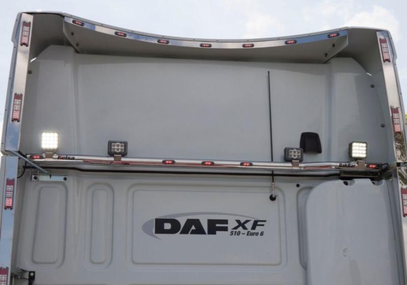 Zadní nerezový rám Kelsa BakBar pro  DAF XF106 Superspace, Spacecab | XF106 Facelift Superspace, Spacecab