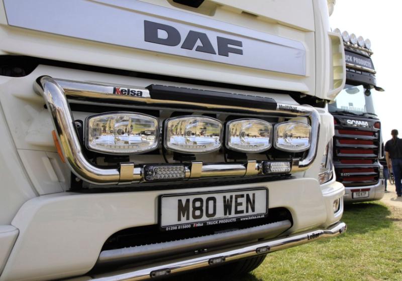 Přední nerezový rám Kelsa MultiBar Const. pro  DAF CF Euro6 Denní kabina, Spacecab | Tatra PHOENIX