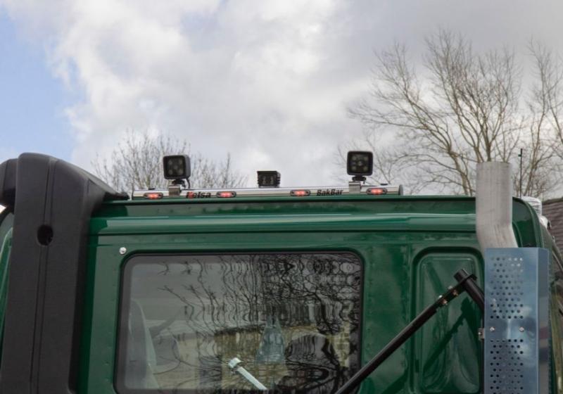 Zadní nerezový rám Kelsa BakBar pro  DAF CF Euro6 Denní kabina