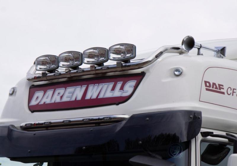 Střešní nerezový rám Kelsa HiBar pro  DAF CF Euro6 Spacecab