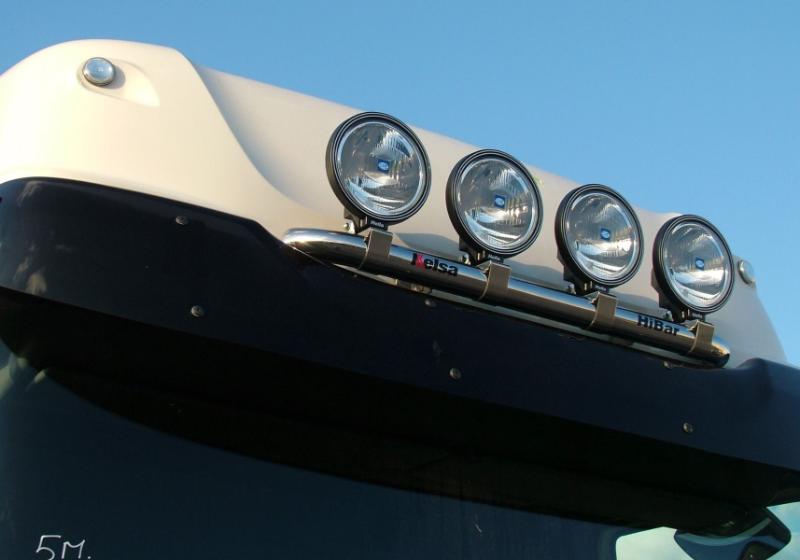 Střešní nerezový rám Kelsa HiBar Visor-mount pro  DAF CF Euro6 Spacecab