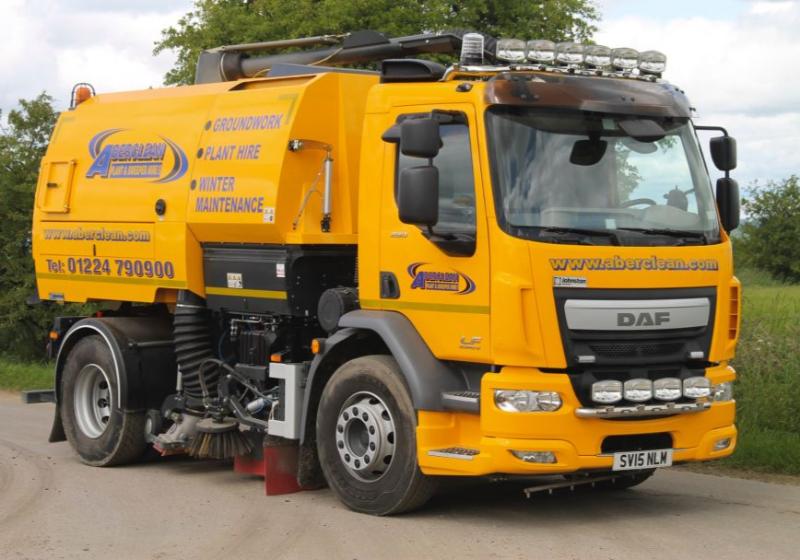 Přední nerezový rám Kelsa MiniBar 18T pro  DAF LF Euro6 45/55 se sluneční clonou