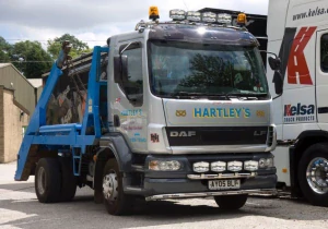 Střešní nerezový rám Kelsa HiBar pro  DAF LF Euro6 45/55 se sluneční clonou