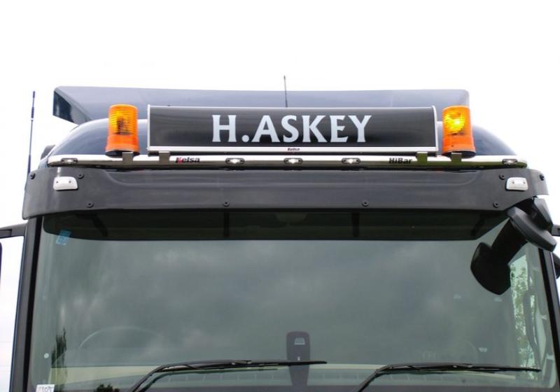 Nerezový rám Kelsa VisorBar pro  Mercedes Actros 2012-on Streamspace 2.5m