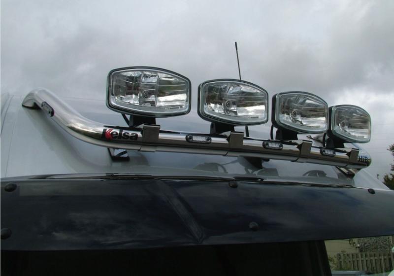 Střešní nerezový rám Kelsa HiBar pro  Mercedes Sprinter 2007-on Vysoká střecha