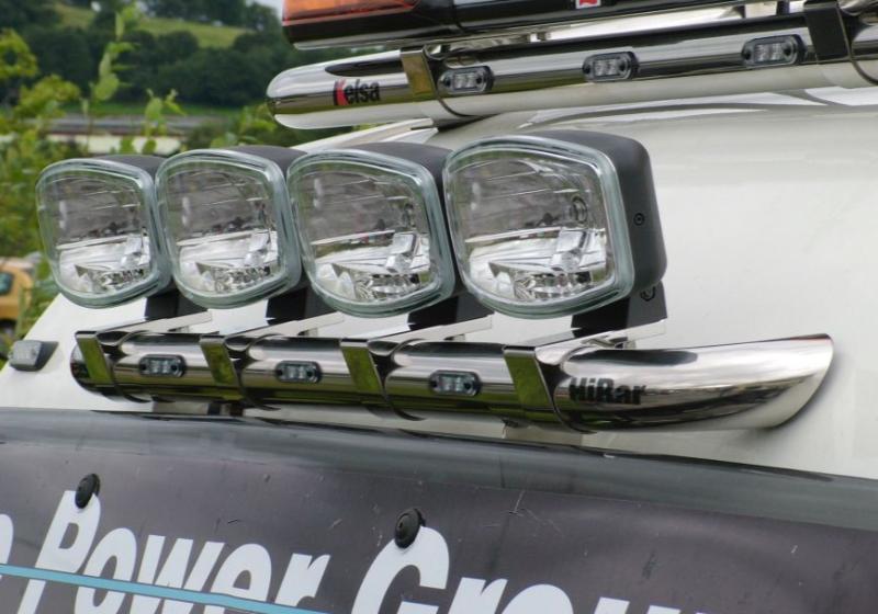 Střešní nerezový rám Kelsa HiBar Visor Mount pro  Man TGX Euro6 XXL | Man TGX XXL