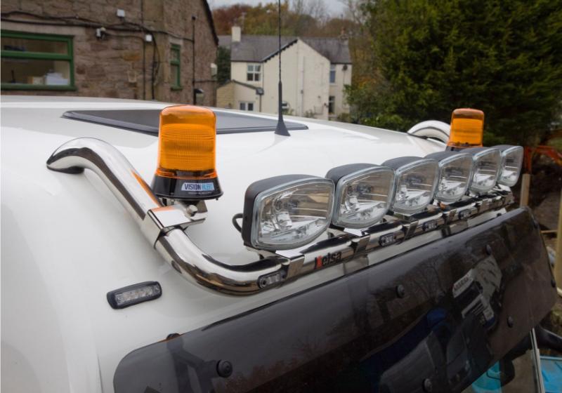 Střešní nerezový rám Kelsa HiBar pro  Man TGX XXL | TGX Euro6 XXL