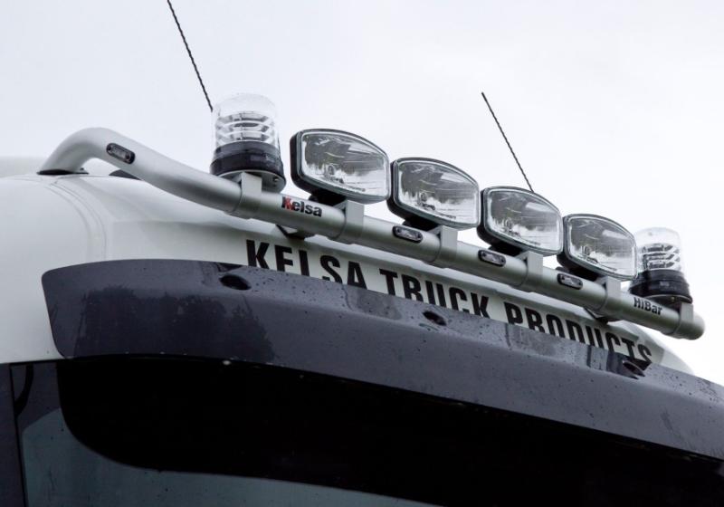 Střešní nerezový rám Kelsa HiBar High mount pro  Renault T Range Long Haul Sleeper