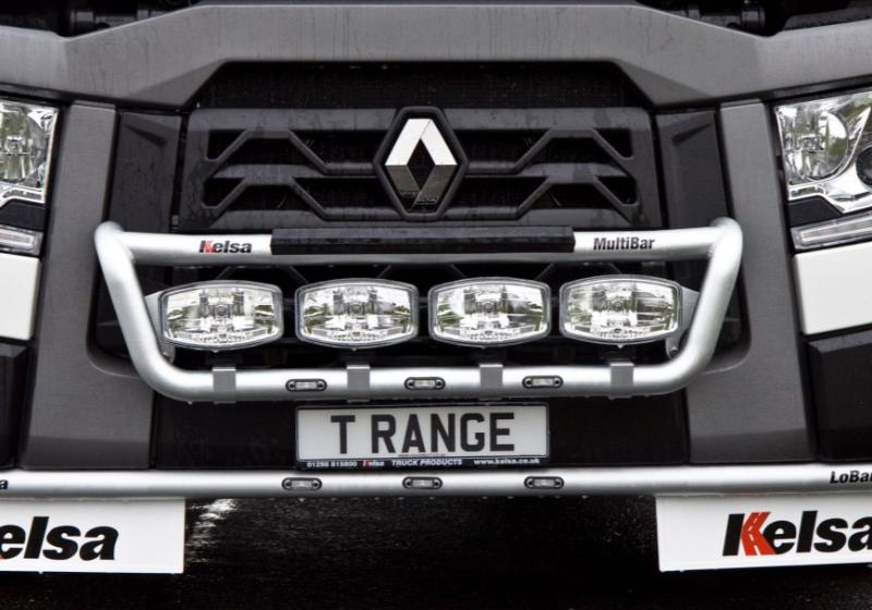 Přední nerezový rám Kelsa MultiBar pro  Renault T Range Long Haul Sleeper | C Range Standart