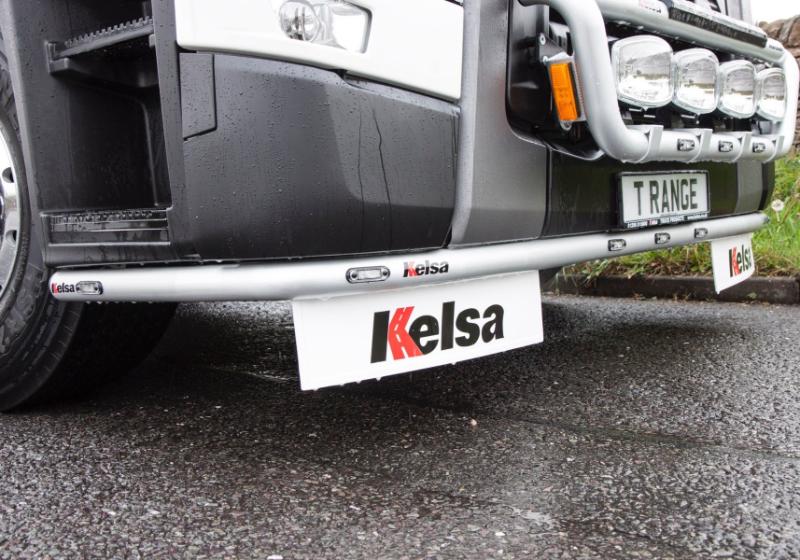 Nerezový rám pod nárazník Kelsa LoBar pro  Renault T Range Long Haul Sleeper