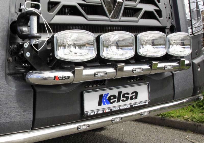 Přední nerezový rám Kelsa MiniBar pro Renault C Range Standard