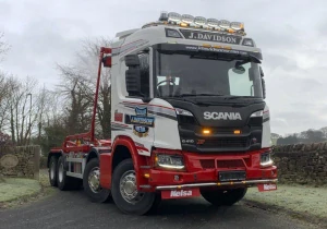 Nerezový rám po nárazník Kelsa LoBar (XT) pro Scania Next Generation R&S nízká, střední, vysoká kabina