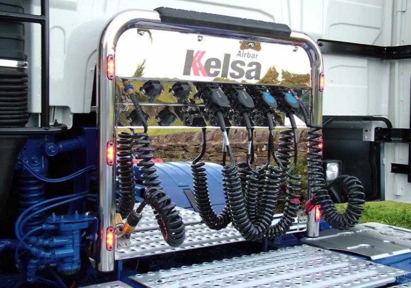 Nerezový rám Kelsa AirBar pro Volvo FH 2013- a 2021- Globetrotter XL