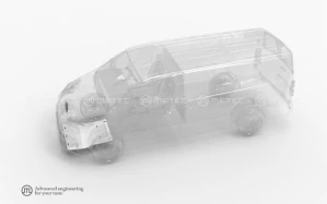 Ochranný kryt, motor, AL | TOYOTA PROACE 16-, PEUGEOT EXPERT 16-, OPEL VIVARO 19-, CITROËN JUMPY 16-