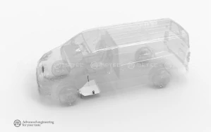 Ochranný kryt, AdBlue, AL  | TOYOTA PROACE 16-, PEUGEOT EXPERT 16-, OPEL VIVARO 19-, CITROËN JUMPY 16-