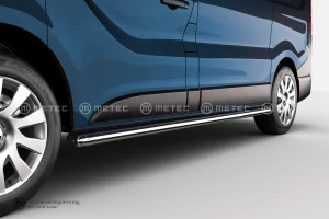 Boční rámy BRACE-IT, 60mm  | RENAULT TRAFIC 14-, OPEL VIVARO 14-19, NISSAN NV300 15-