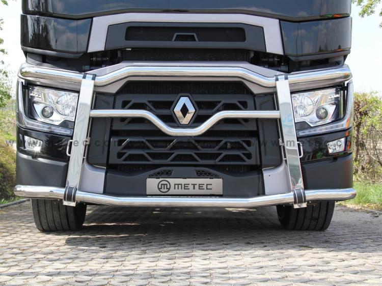 Přední ochranný rám nerezový "BullBar" | RENAULT T serie 14-