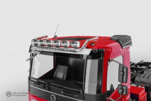 Střešní nerezový rám, kabeláž pro 6 světel | 6 Upínadel světel | VOLVO FH 13-, FH 20-, FH AERO 24-