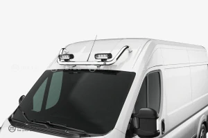 Střešní nerezový rám, 2 upínadla světel, kabeláž, pro FIAT DUCATO 07-