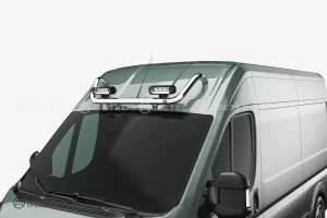 Střešní nerezový rám, s kabeláží a upínadla kabeláž | 2 Upínadla světel | PEUGEOT BOXER 07-