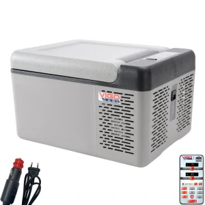 Přenosná kompresorová autochladnička Vigo Cool V09, 9 l, 12/24/230V