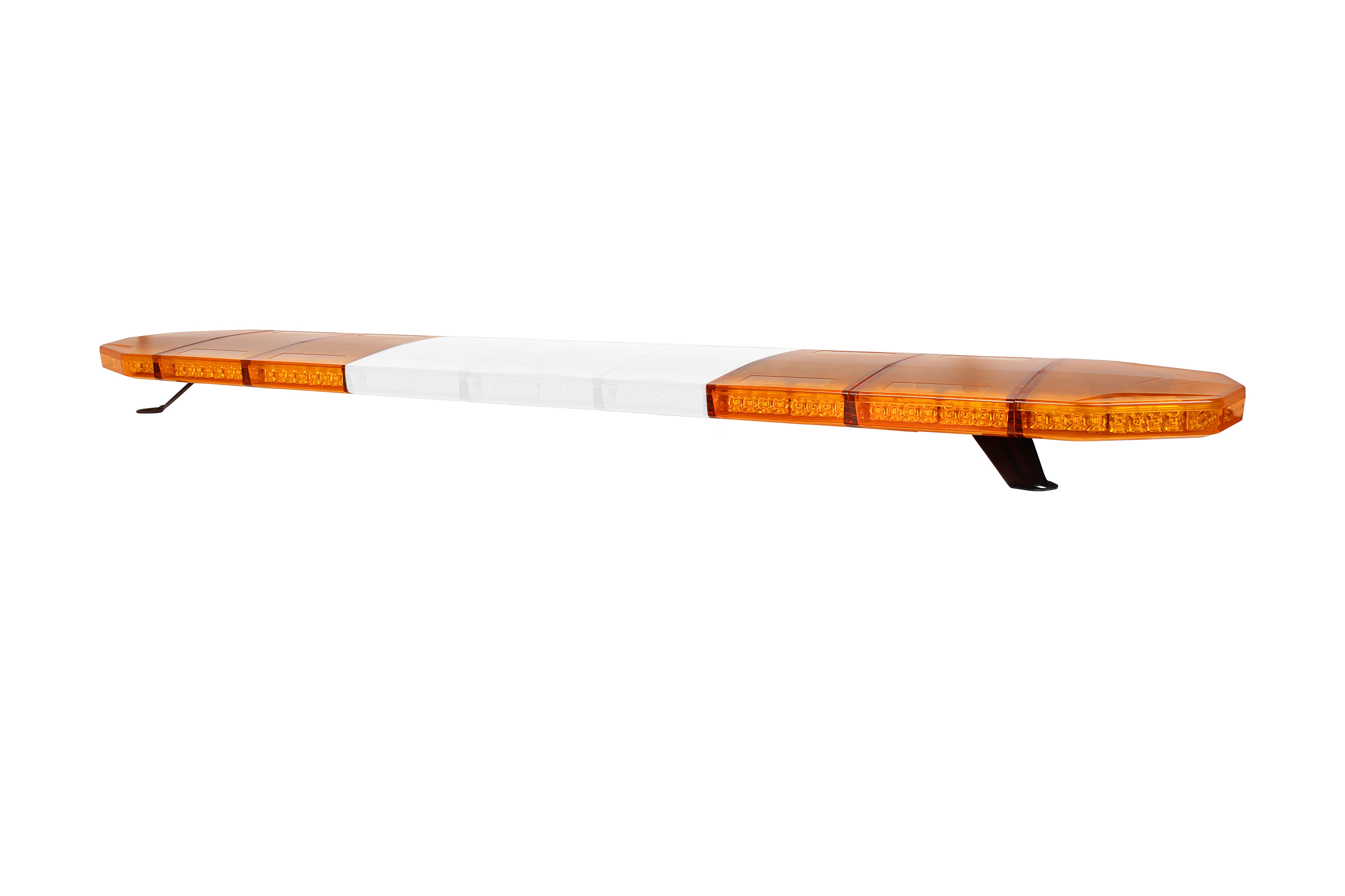 LED majáková rampa Skyled 1517mm, 12/24V- Oranžová a bílý střed