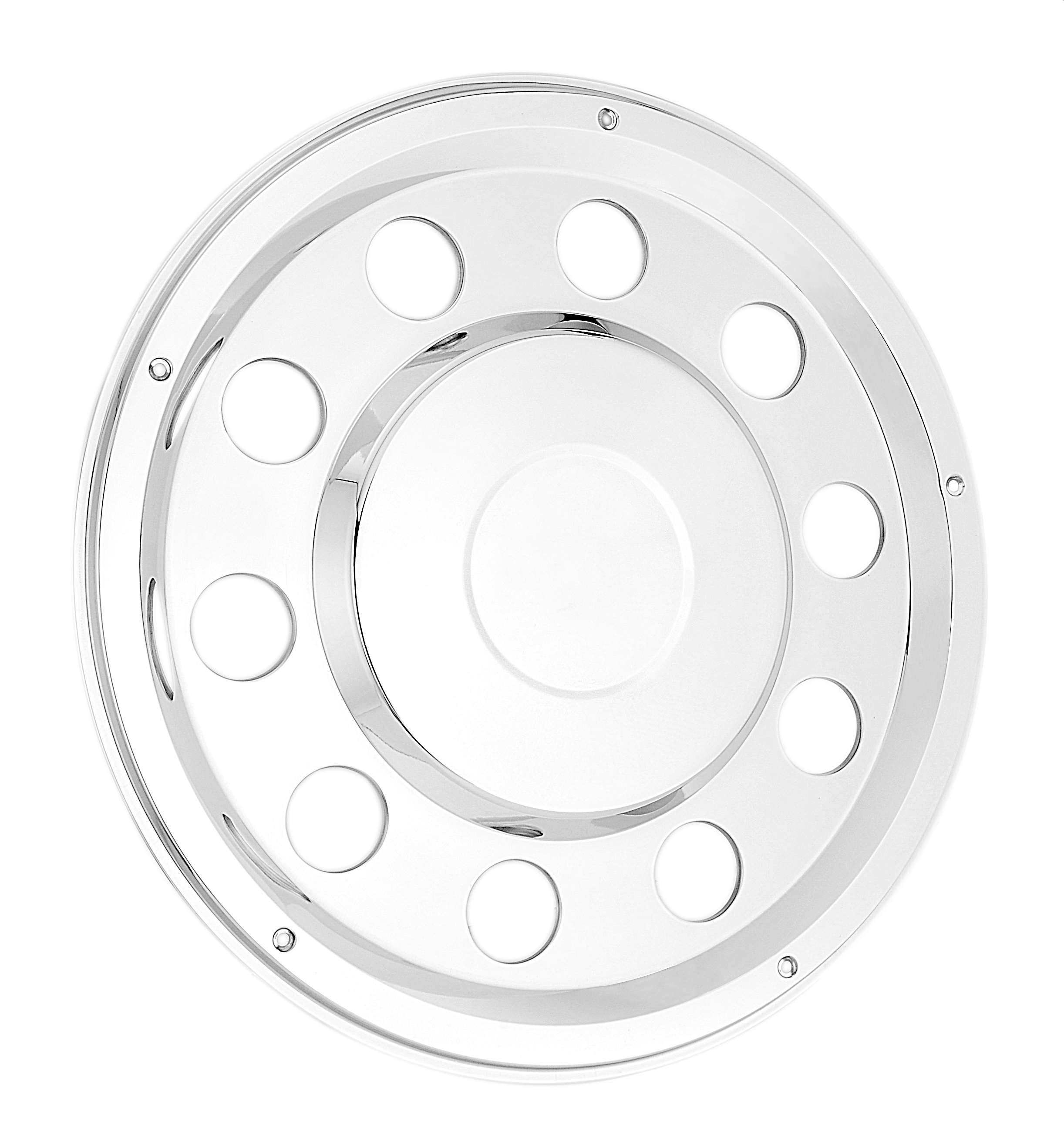 Zadní nerezová poklice typu Standart - Zadní poklice 22,5"