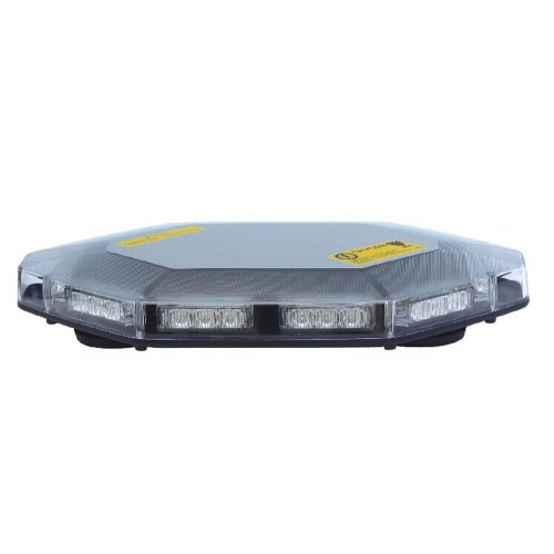 Mimi LED majáková rampa 12- 24V, 420 mm, 30 LED, 70W, ECE R65, ECE R10, magnet