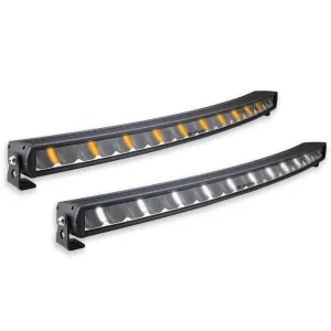 LED rampa Skyled FORNAX ohnutá s DRL 1100 mm, poziční světlo, 9-36 V, 220 W, 20900lm