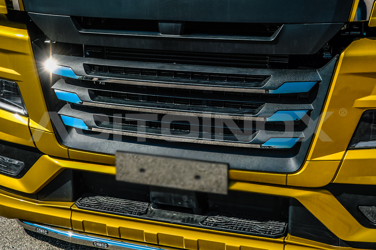 Nerezové lišty masky MAN TGX 2020 -