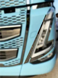 Nerezové lemování hlavních světlometů pro Volvo FH5 2021-