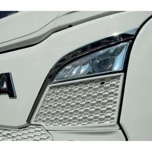 Nerezové 3D lemování pro horní vzduchovou mřížku pro Scania New Generation