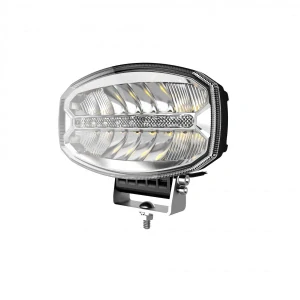 LED dálkové světlo s denním svícením 16 LED 12/24 V 58 W ECE R10 5800 lm