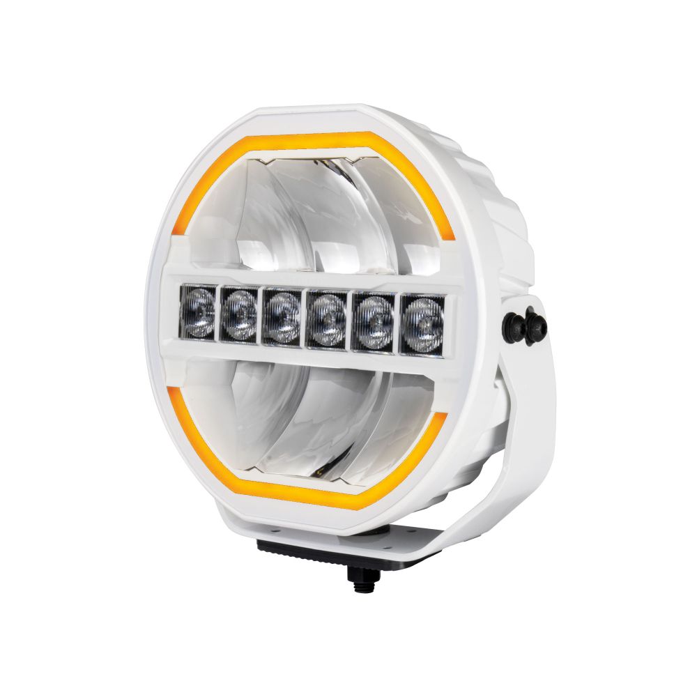 LED světlomet Strands Skylord 9", s pozičním světlem, 140W, 11000lm, Bílé